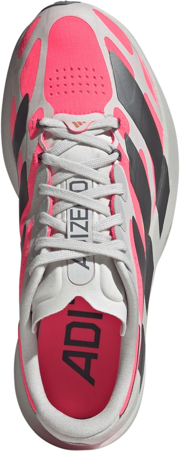 adidas Women's Adizero EVO SL EXO  Running Shoes - Silver/Iron - View 2