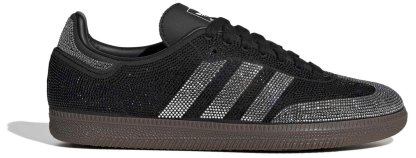 adidas Women's Samba OG Shoes - Rhinestone Black/White - View 1