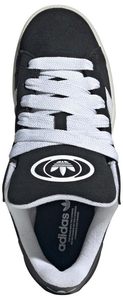 adidas Women's Campus 00s Shoes - Black/White - View 4