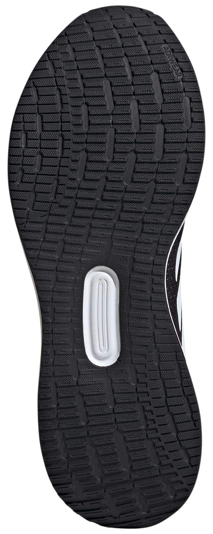 adidas Men's Runfalcon 5 Running Shoes - Black/White/Black - View 3