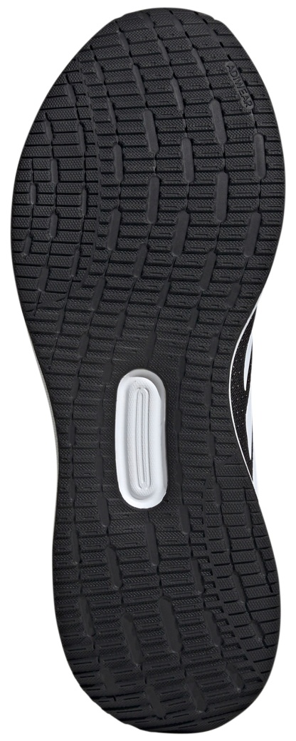 adidas Men's Runfalcon 5 Running Shoes - Black/White/Black - View 3