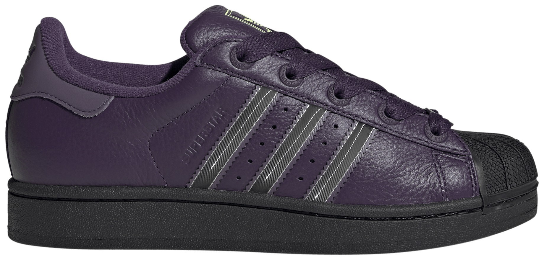adidas Women's Superstar II Shoes - Plum - View 1