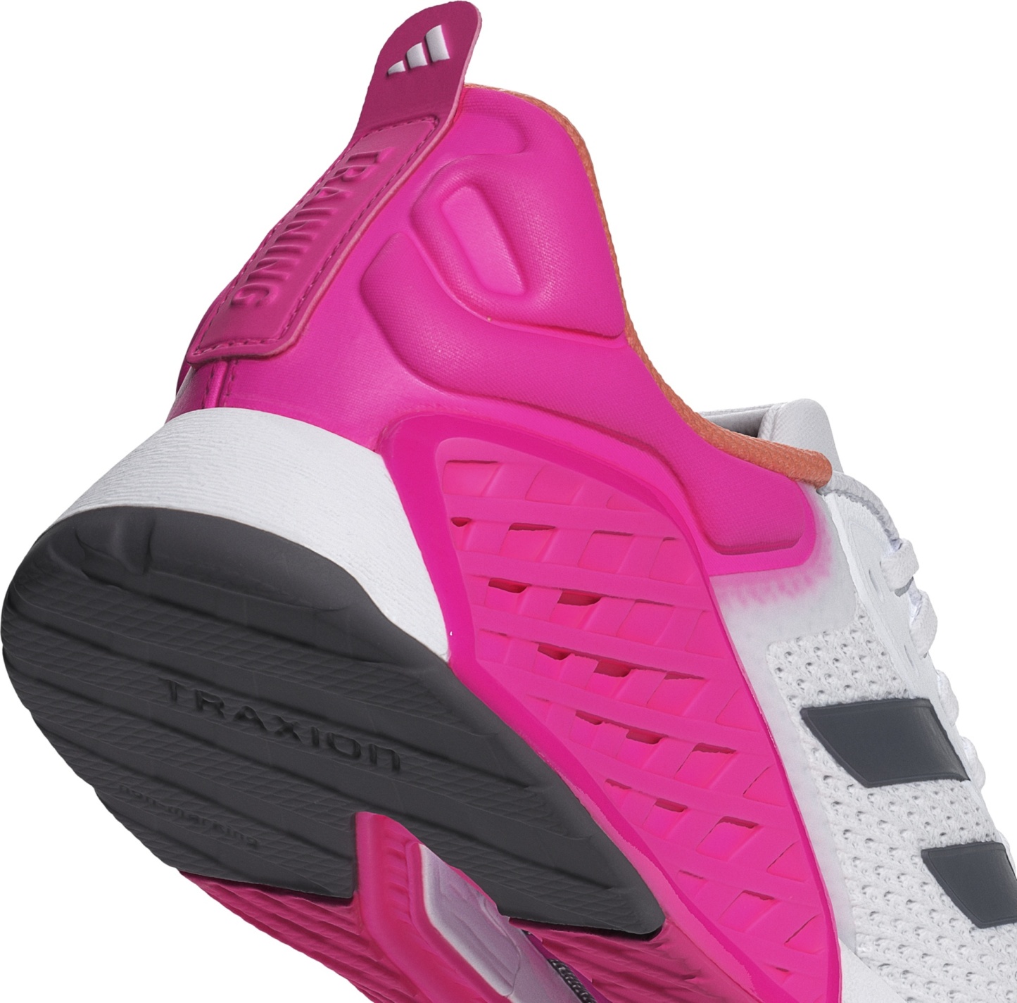 adidas Women's Dropset 3 Training Shoes - White/Grey/Pink - View 3