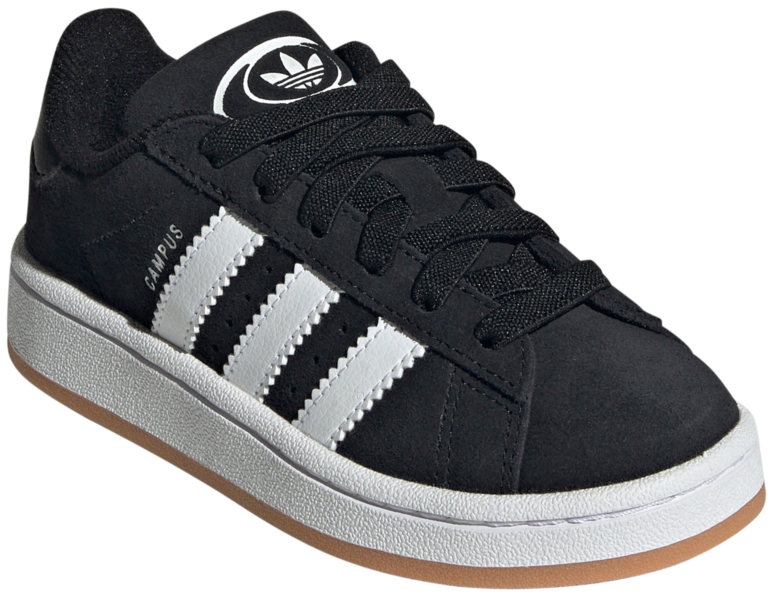 adidas Kids' Preschool Campus 00s Shoes - Black/White - View 6