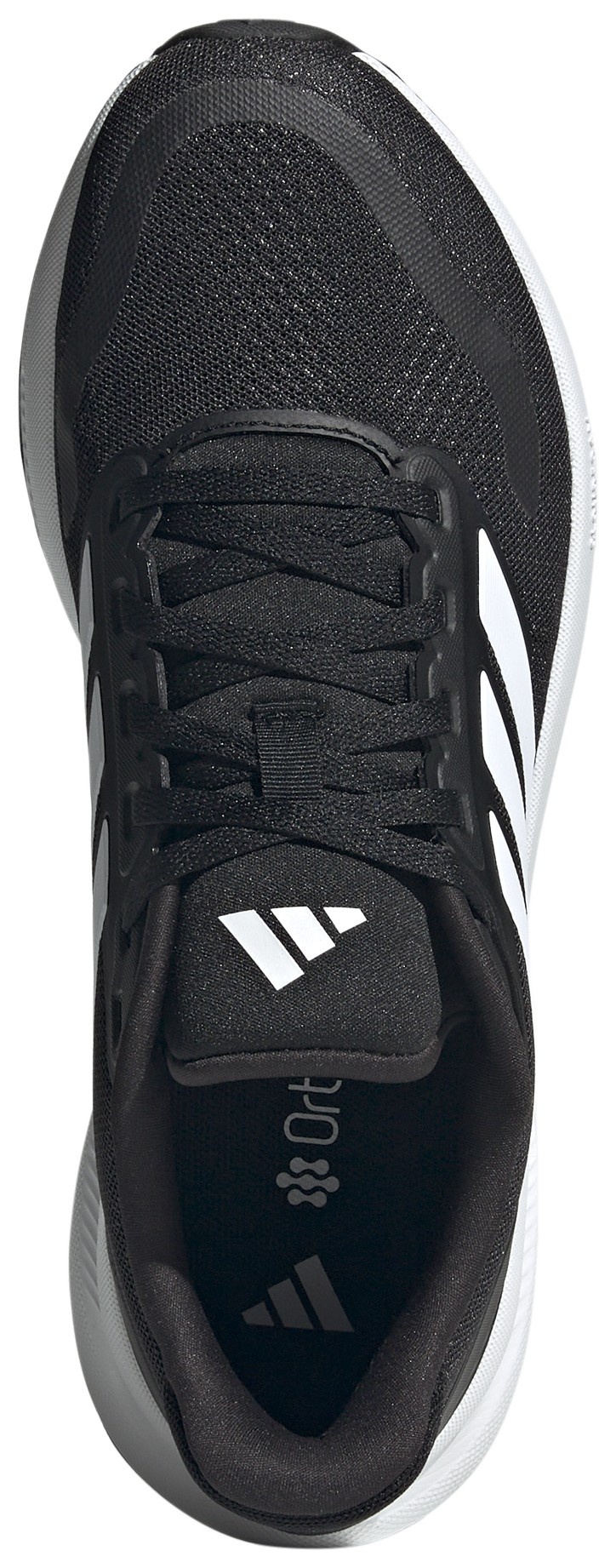 adidas Women's Runfalcon 5 Running Shoes - Black/White/Black - View 2