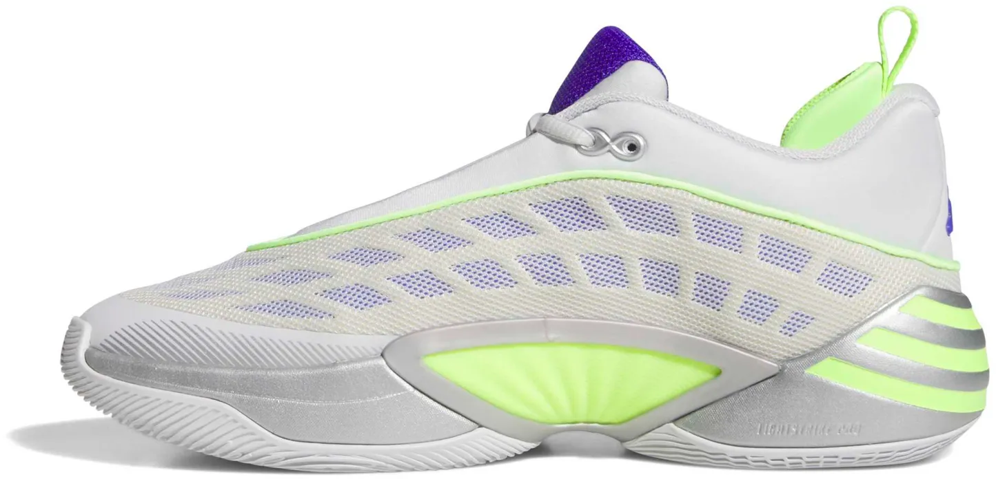 adidas D.O.N. Issue #8 'Silva Spida' Basketball Shoes - Silver Metallic - View 4