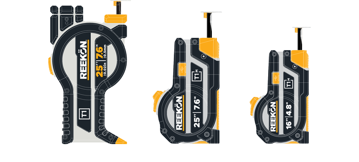 REEKON Tools T1M Utility Digital Tape Measure Comparison