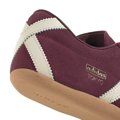 adidas Women's Tokyo Shoes - Suede/Croc Maroon/Cream - View 2