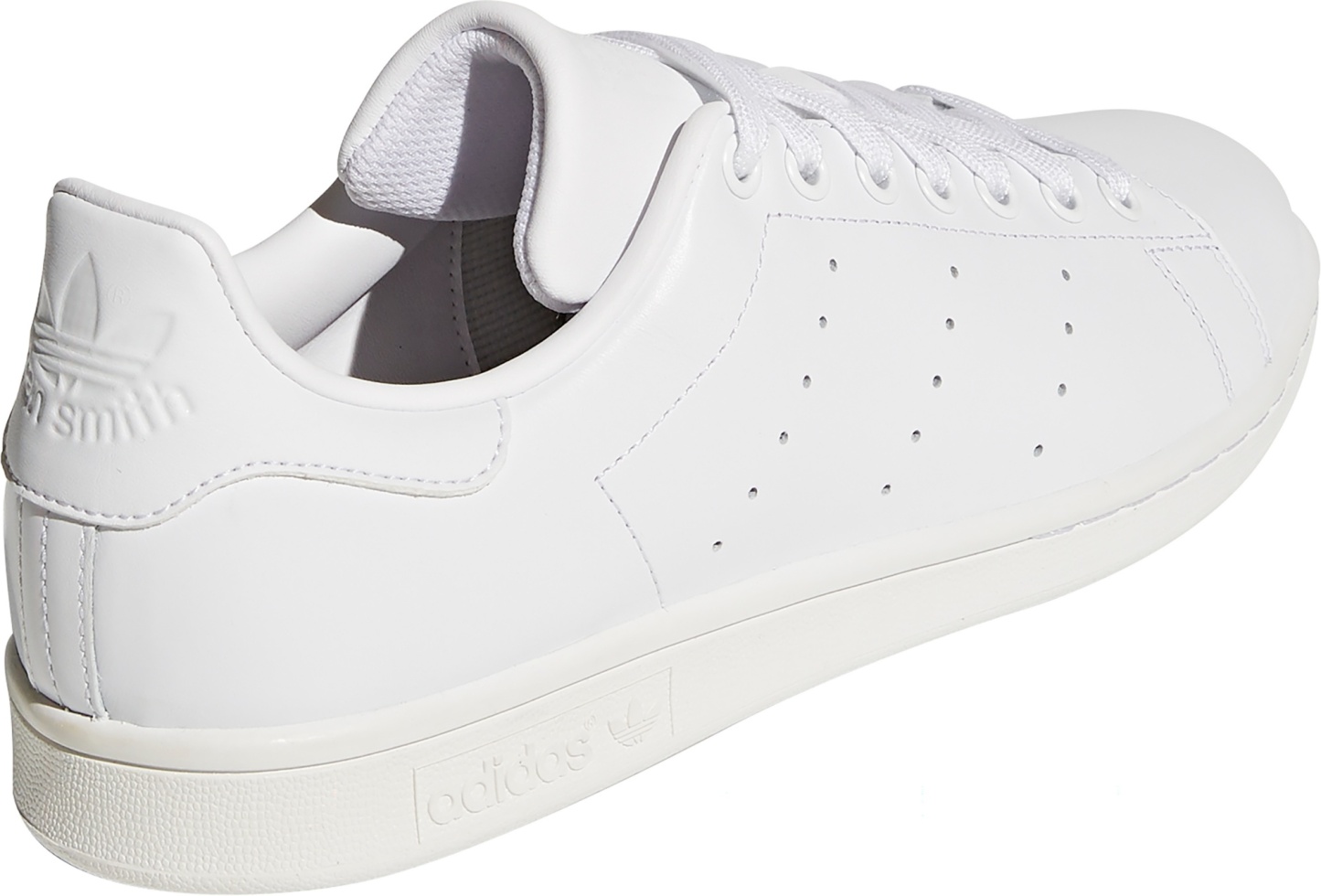 adidas Originals Men's Stan Smith Shoes - White/White - View 5