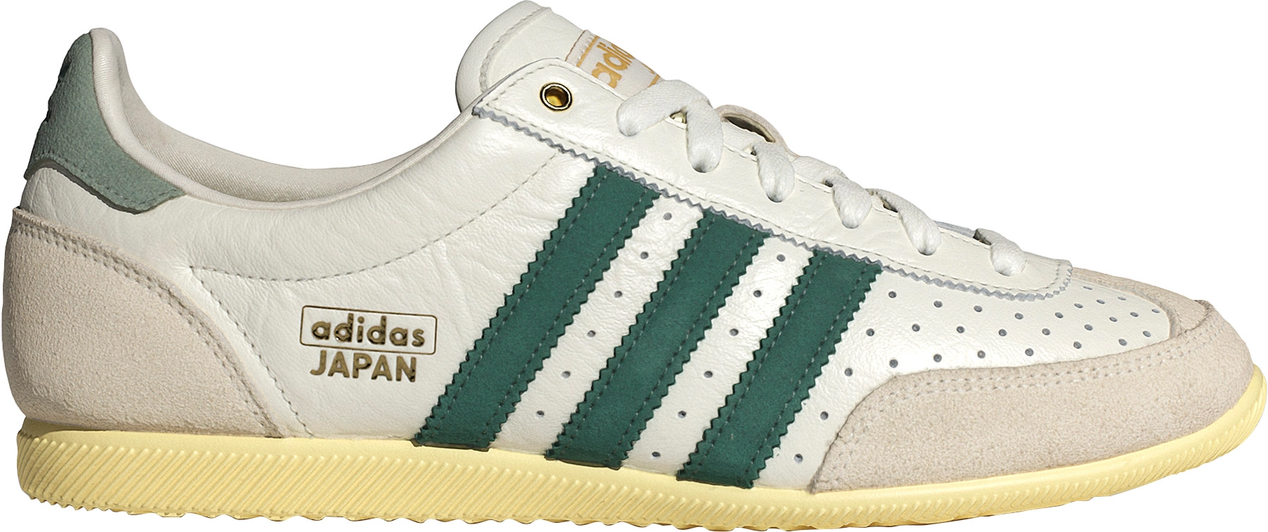 adidas Women's Japan Shoes - Off White/Collegiate Green/Orange Tint - View 1