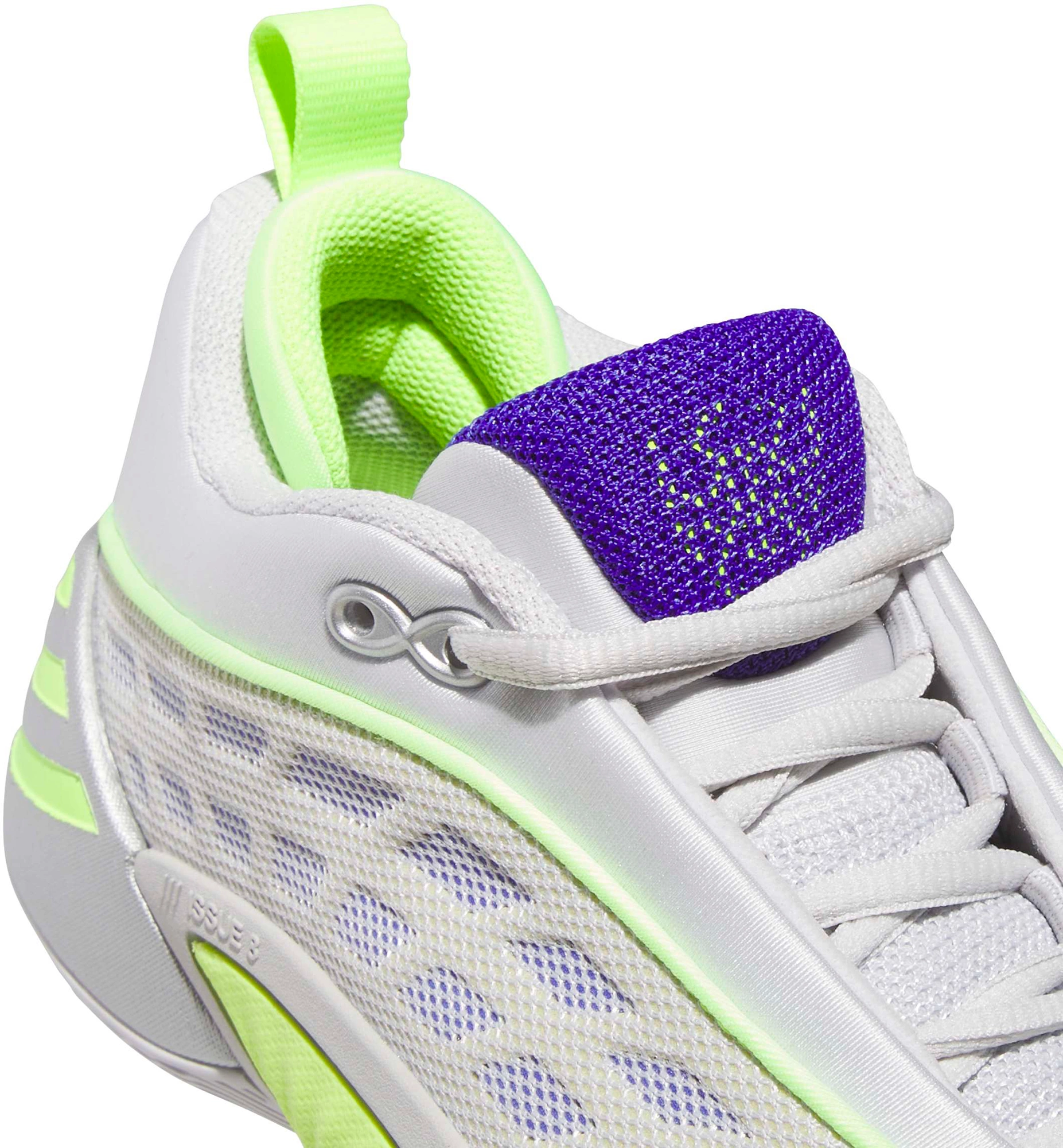 adidas Kids' Grade School D.O.N. Issue #8 'Silva Spida' Basketball Shoes - Silver Metallic - View 6
