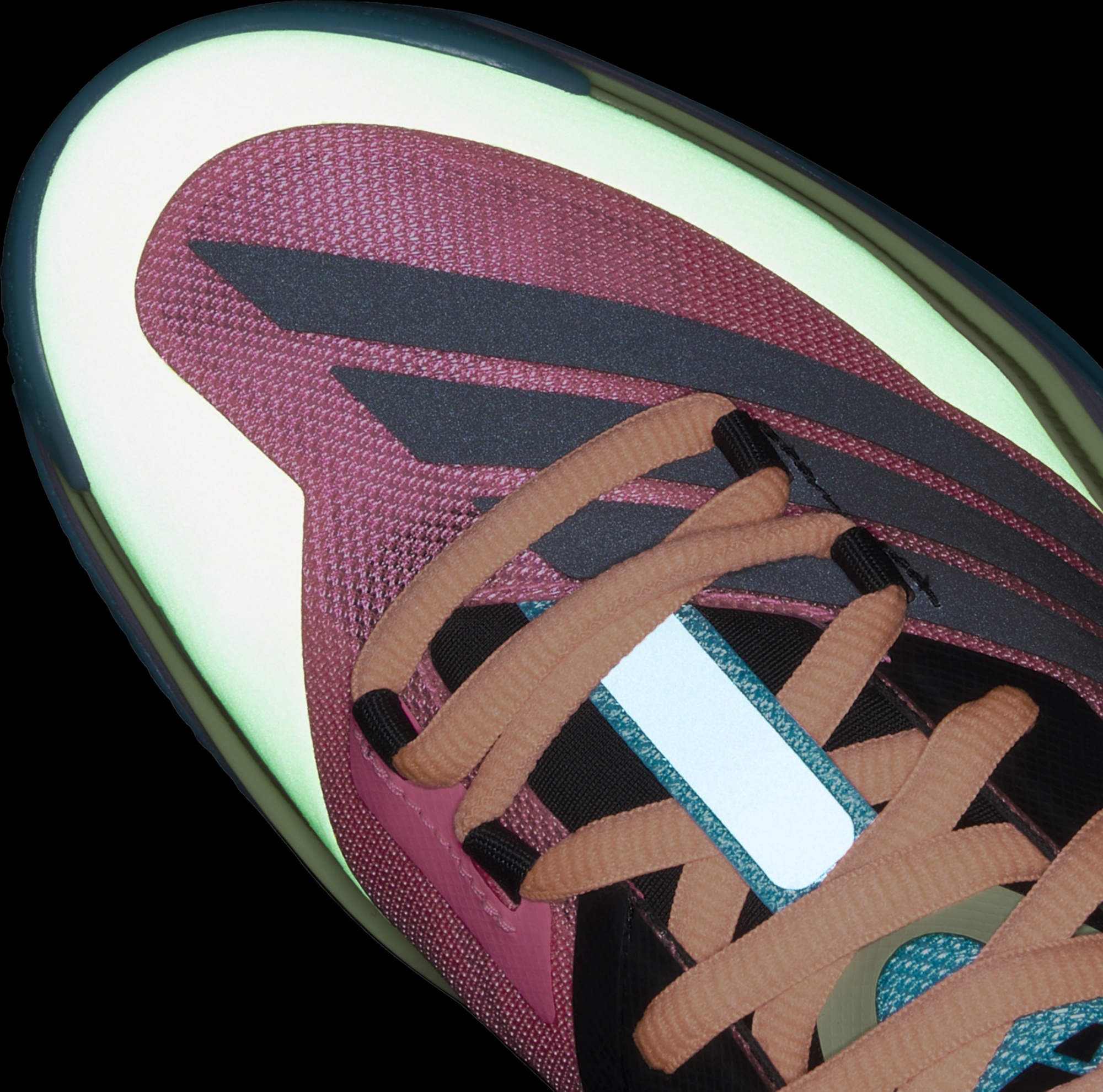 adidas Adizero Select 3.0 Basketball Shoes - Black/Multi Color - View 10