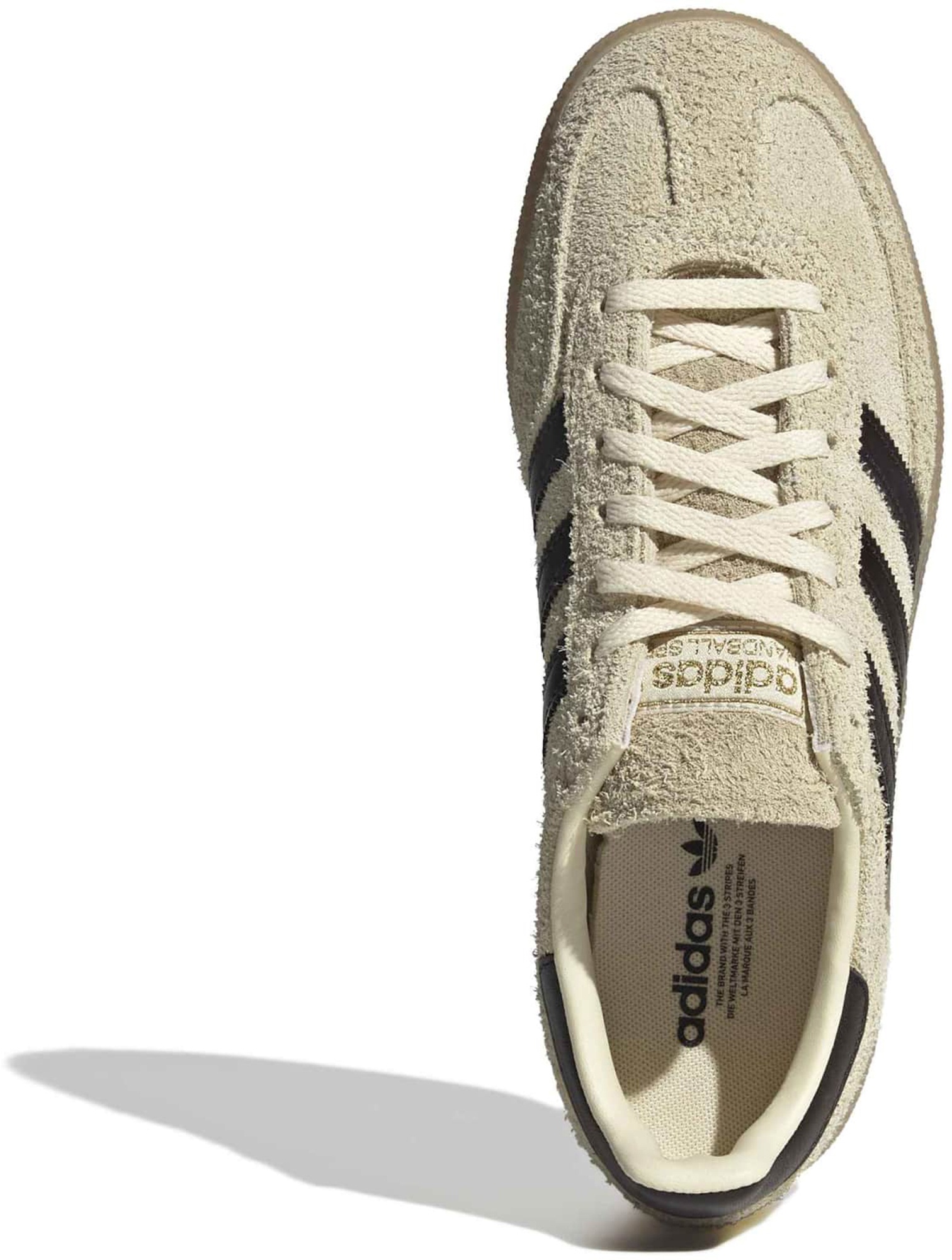 adidas Women's Handball Spezial Shoes - Warm Vanlla/Aurora Coffee - View 2