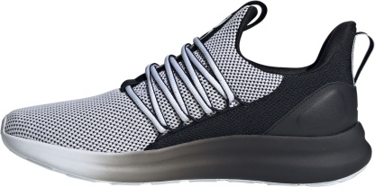 adidas Men's Lite Racer Adapt 7.0 Shoes - White/Black/White - View 4