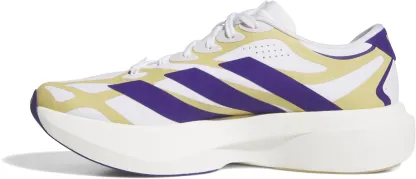 adidas Men's Adizero EVO SL EXO Washington Running Shoes - Ftwr White/Collegiate Purple.Team Sand - View 5