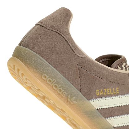 adidas Women's Gazelle Indoor Shoes - Earth Strta/Off Wht/Khaki - View 8