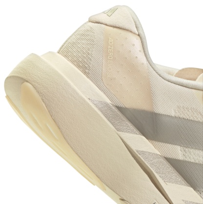 adidas Women's Adizero EVO SL Running Shoes - White/Cyber - View 8