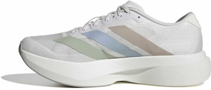 adidas Men's Adizero EVO SL Running Shoes - Crystal White/Wonder Blue/Wonder Blue - View 6