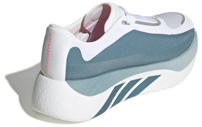 adidas Men's Hyperboost Edge Running Shoes - White/Petrol Mtlc/Lucid Red - View 7
