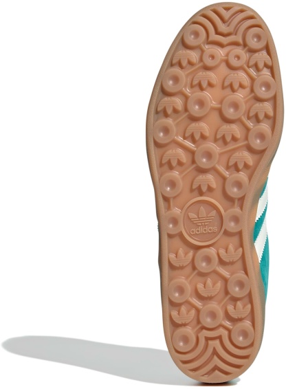 adidas Men's Gazelle Indoor Shoes - Teal/White - View 5