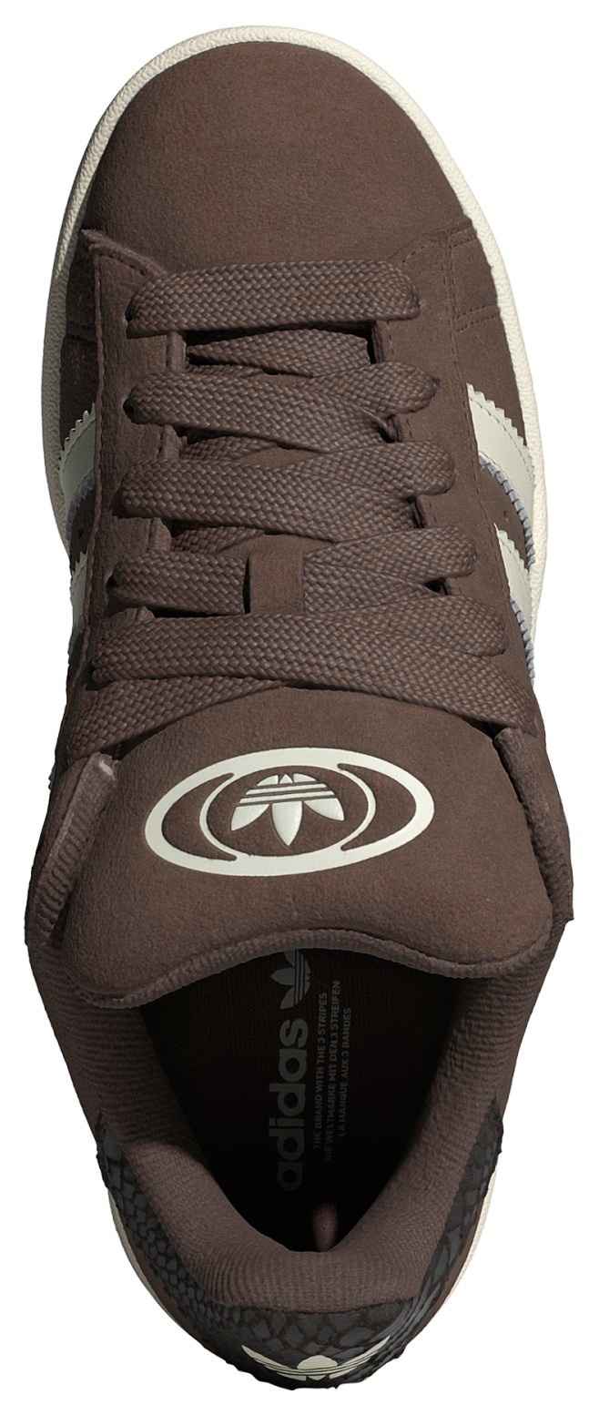 adidas Women's Campus 00s Shoes - Earth Strata/Off White/Aurora Coffee - View 2