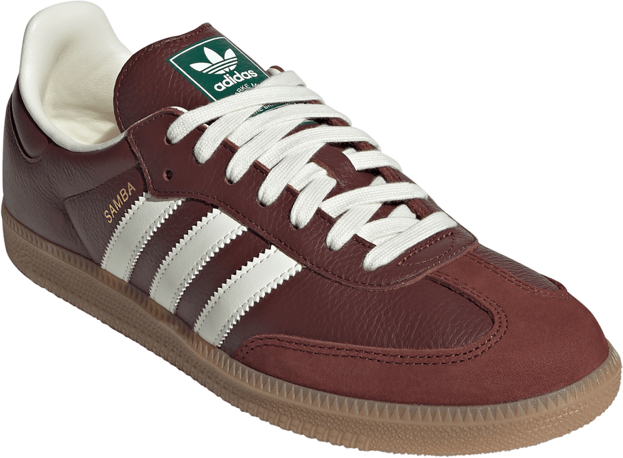 adidas Samba OG Shoes - Fox Brown/Off White/Gum - View 5