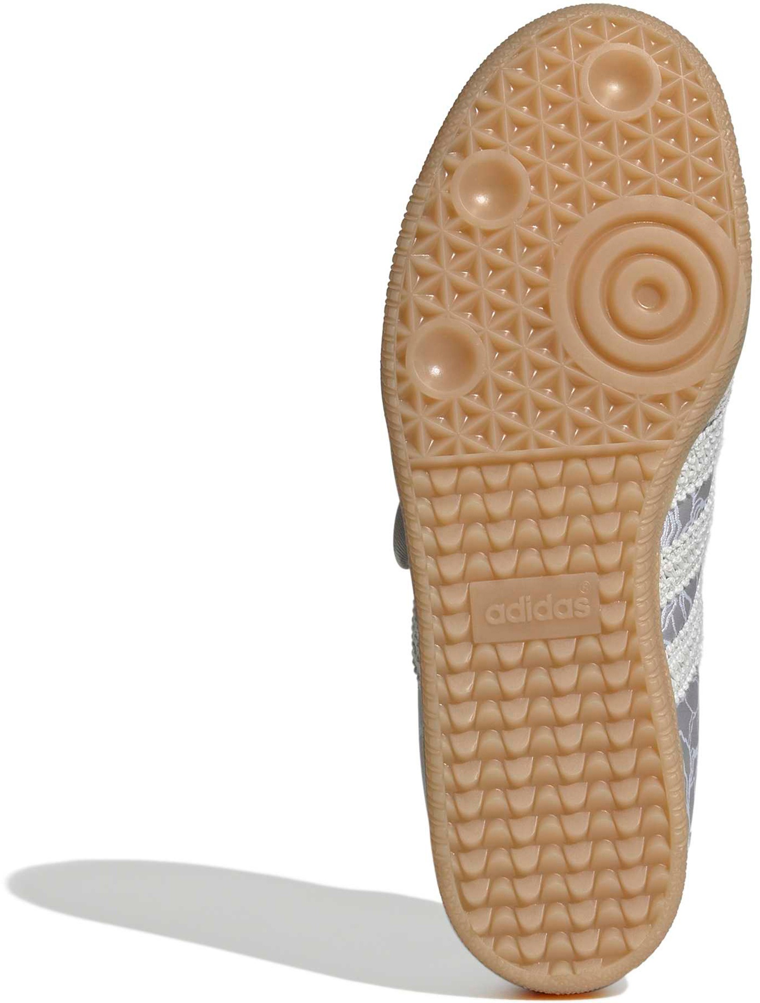 adidas Women's Samba Jane Shoes - Silver Met/Grey One/Gum4 - View 3