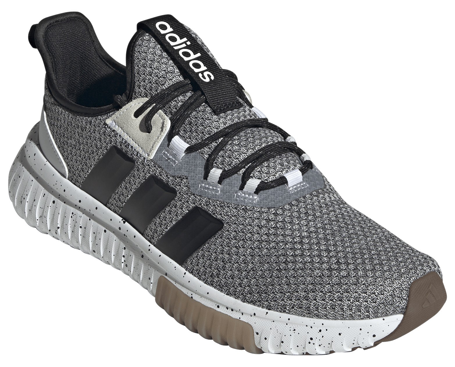 adidas Men's Kaptir 4.0 Shoes - Ftwr White/Core Black/Gum5 - View 5