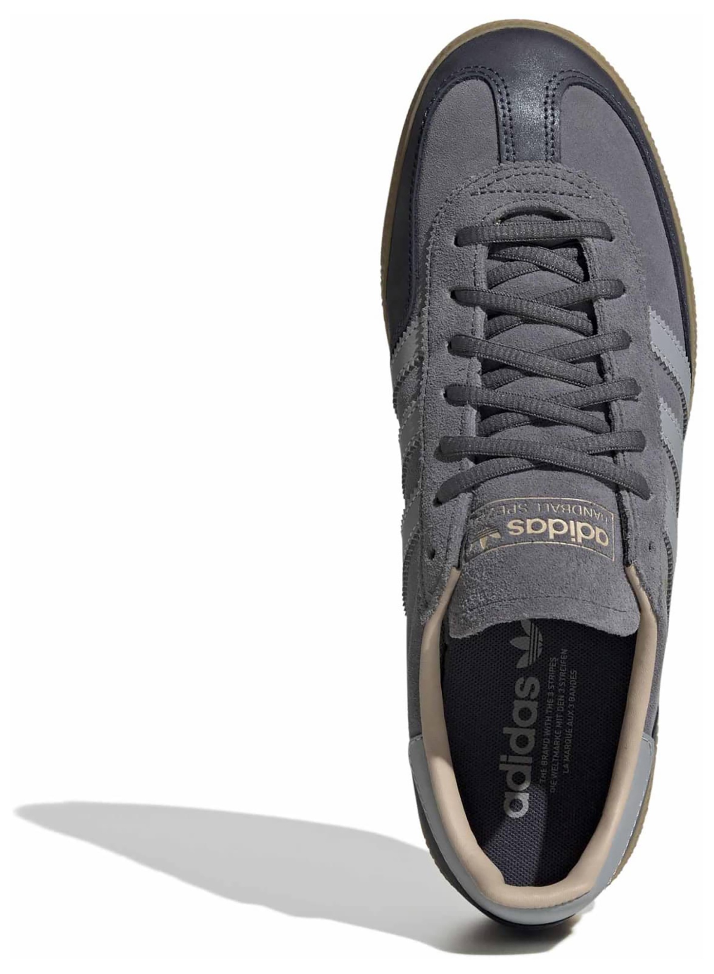 adidas Men's Handball Spezial Shoes - Oiled Onix/Halo Slvr - View 2