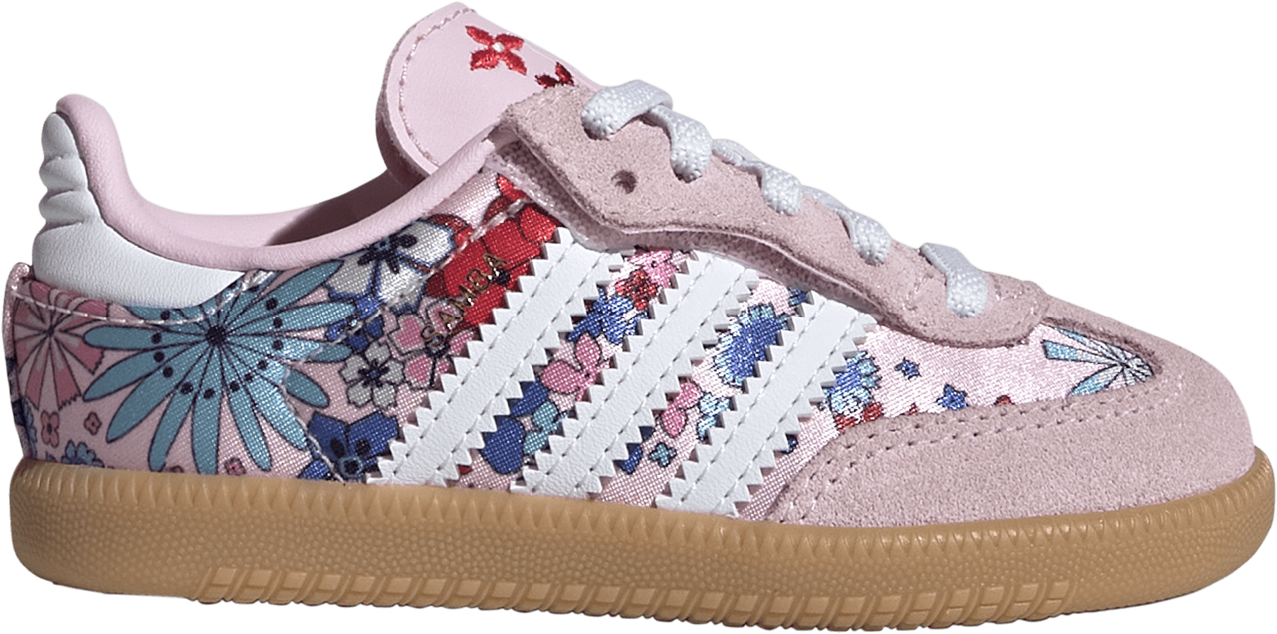 adidas Toddler Samba OG Shoes - Clear Pink/White/Gum - View 1