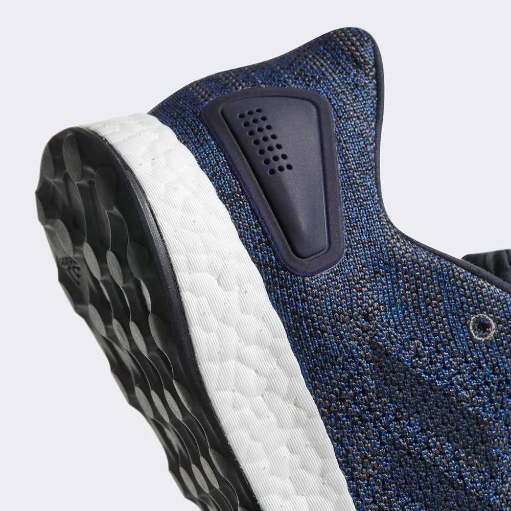 adidas Men's PureBOOST DPR Running Shoes - Blue/Black - View 5