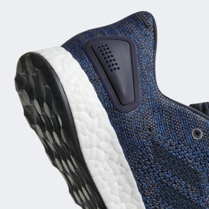 adidas Men's PureBOOST DPR Running Shoes - Blue/Black - View 5