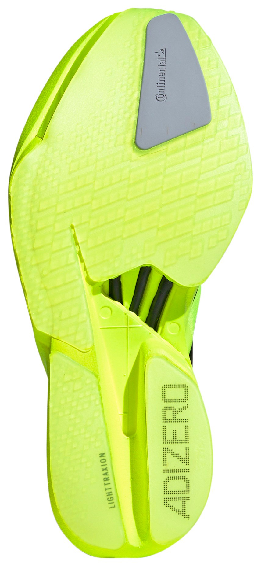 adidas Women's Adizero Adios Pro 4 Running Shoes - Yellow/Black/Silver - View 3