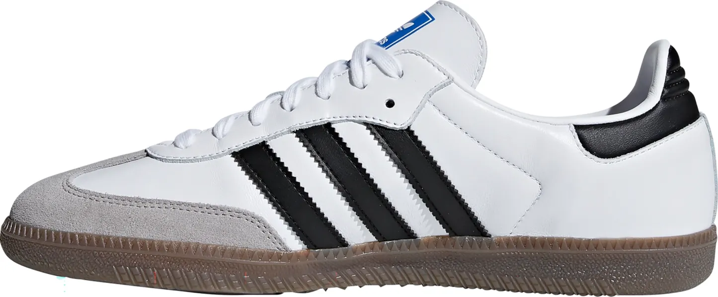 adidas Samba OG Shoes - White/Black/White - View 9