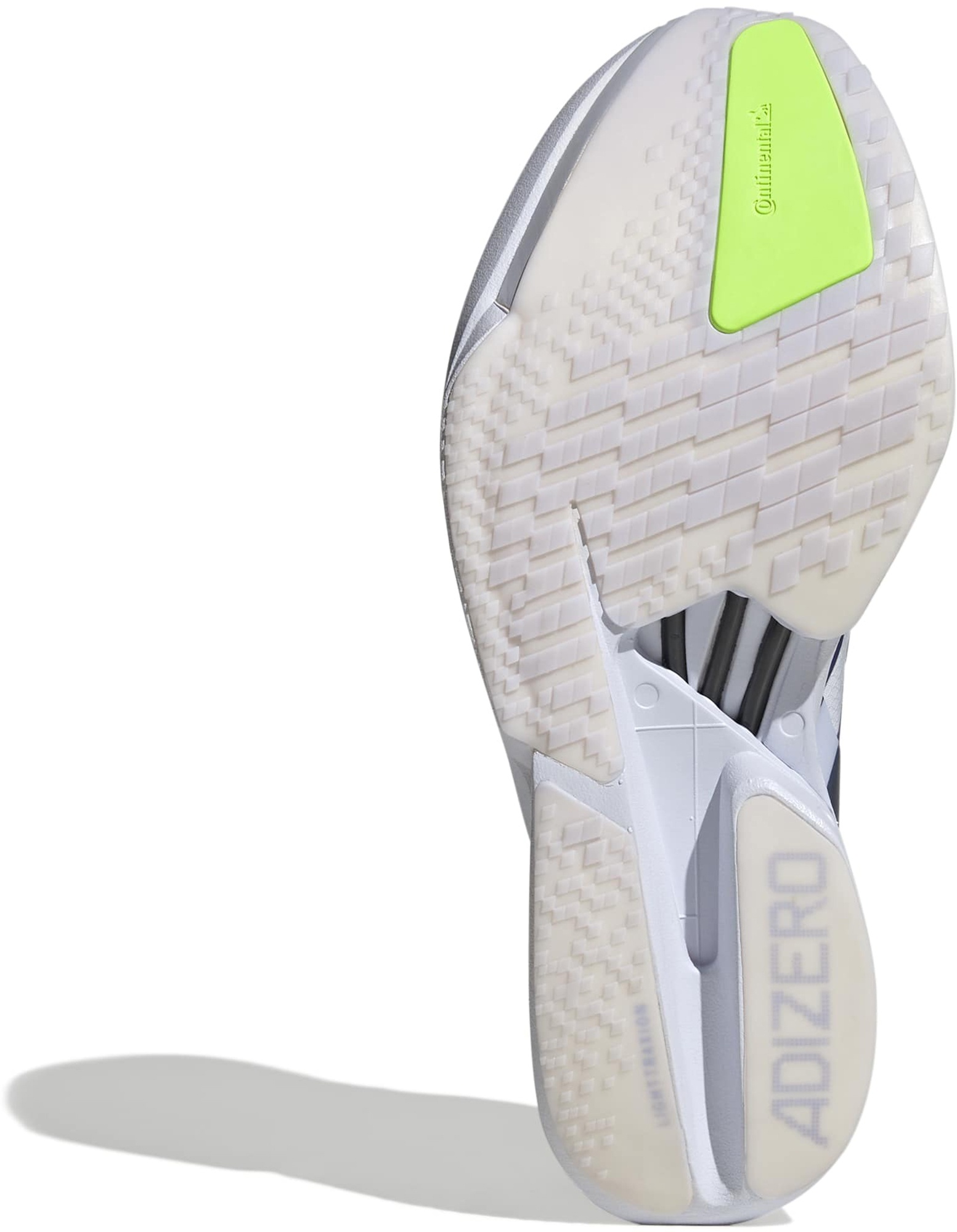 adidas Men's Adizero Adios Pro 4 Running Shoes - Frozen Purple/Solar Purple/Signal Green - View 3