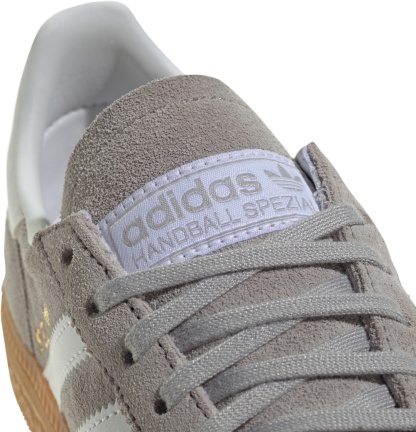 adidas Kids' Grade School Handball Spezial Shoes - Grey/White/Gum - View 7