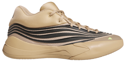 adidas Dame X 'Bay-eige' Basketball Shoes - Sandstone/Black/Yellow - View 1