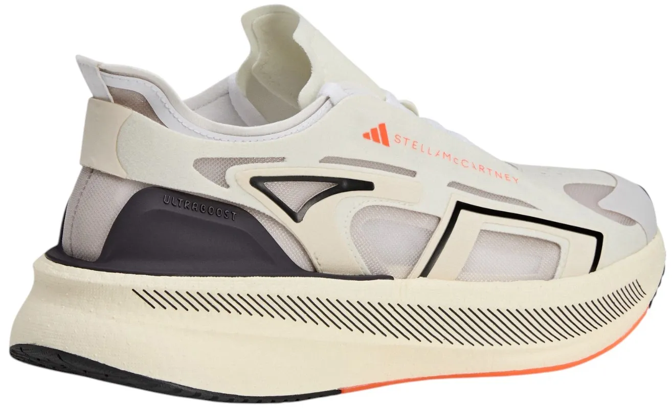 adidas by Stella McCartney Women's Ultraboost 5 Running Shoes - White/Grey/Black - View 6