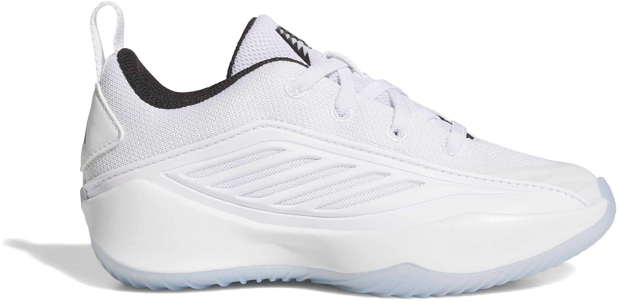 adidas Kids' Preschool Believe That. 1 Basketball Shoes - White/Core Black/White - View 1