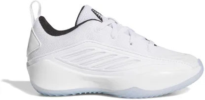 adidas Kids' Preschool Believe That. 1 Basketball Shoes - White/Core Black/White - View 1