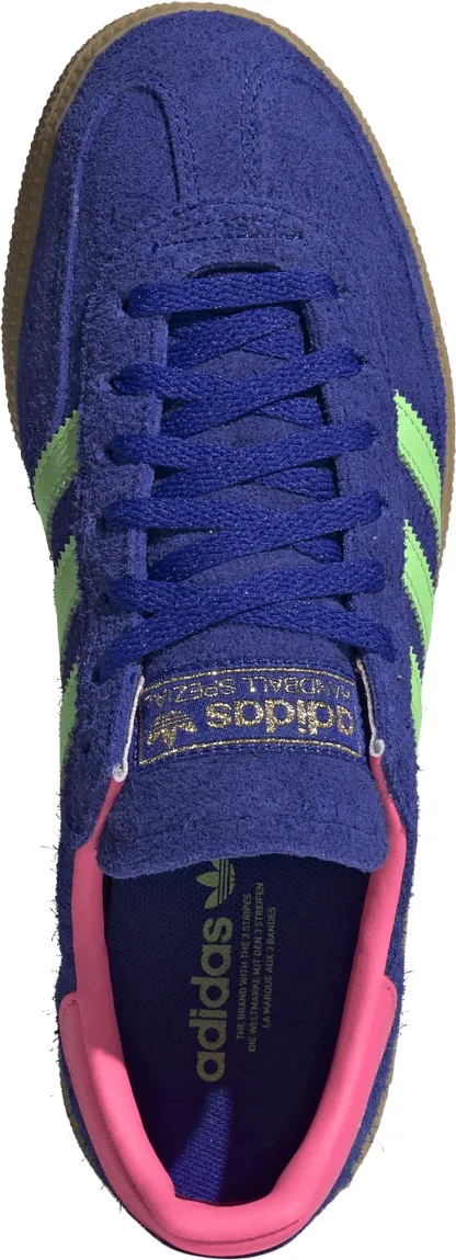 adidas Women's Handball Spezial Shoes - Blue/Lime - View 2