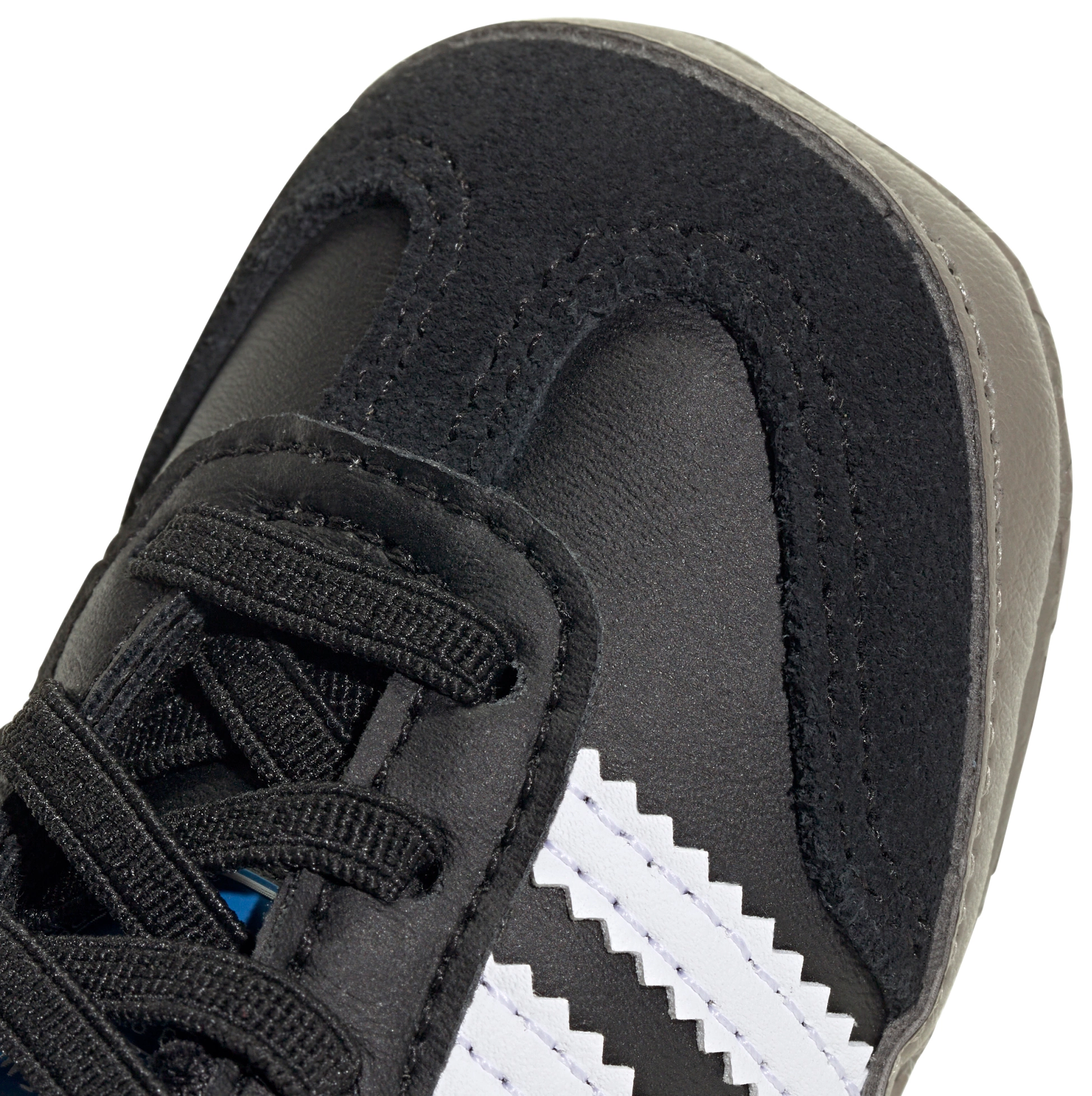 adidas Toddler Samba OG Shoes - Black/White/Bluebird - View 8
