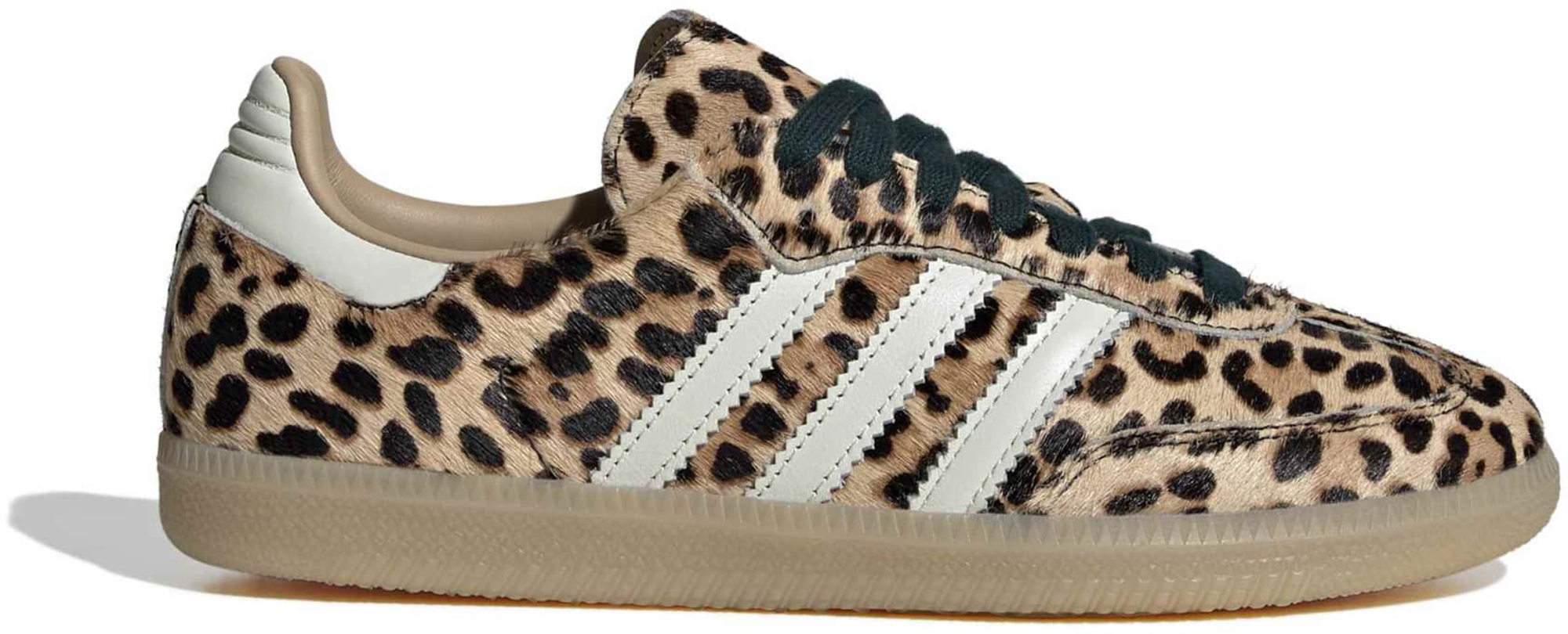 adidas Women's Samba OG Shoes - Cheetah Pony Hair/Ivory - View 1
