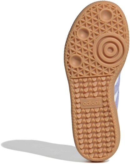 adidas Kids' Preschool Samba Care Bear Shoes - Light Purple/White/Blue Dawn - View 3