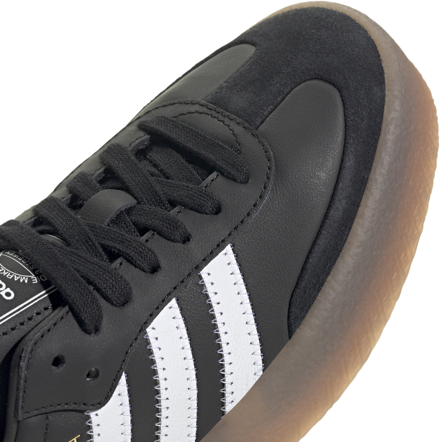adidas Women's Sambae Shoes - Black/Gum - View 6