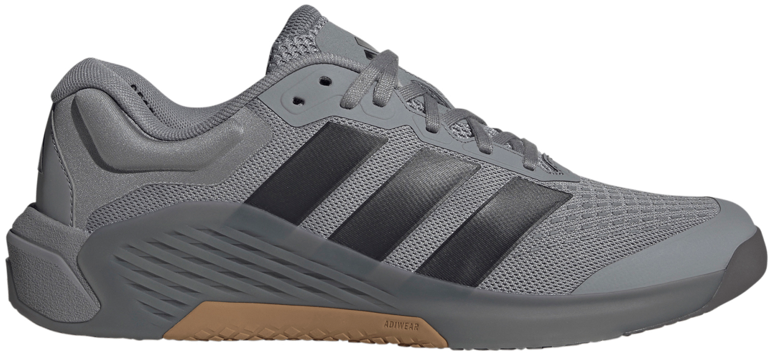 adidas Men's Dropset 4 Training Shoes - Grey/Carbon/Grey Five - View 1
