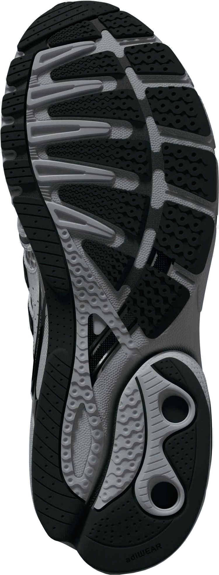 adidas Men's Adistar Control 5 Shoes - Grey Two/Core Black/Silver Met - View 3