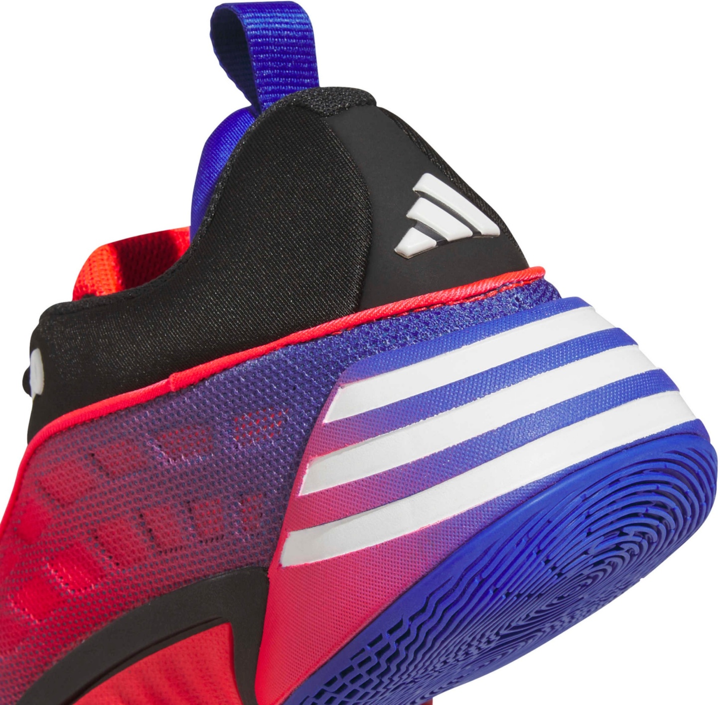 adidas Kids' Grade School D.O.N. Issue #8 Basketball Shoes - Core Black/Lucid Red/Lucid Blue - View 7