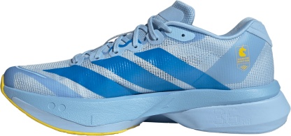 adidas Women's Adizero Boston 13 Running Shoes - Blue/Yellow - View 4
