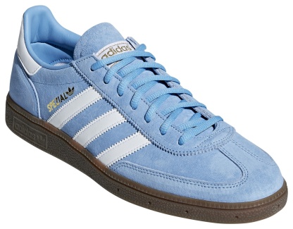 adidas Men's Handball Spezial Shoes - Blue/White/Gum - View 7